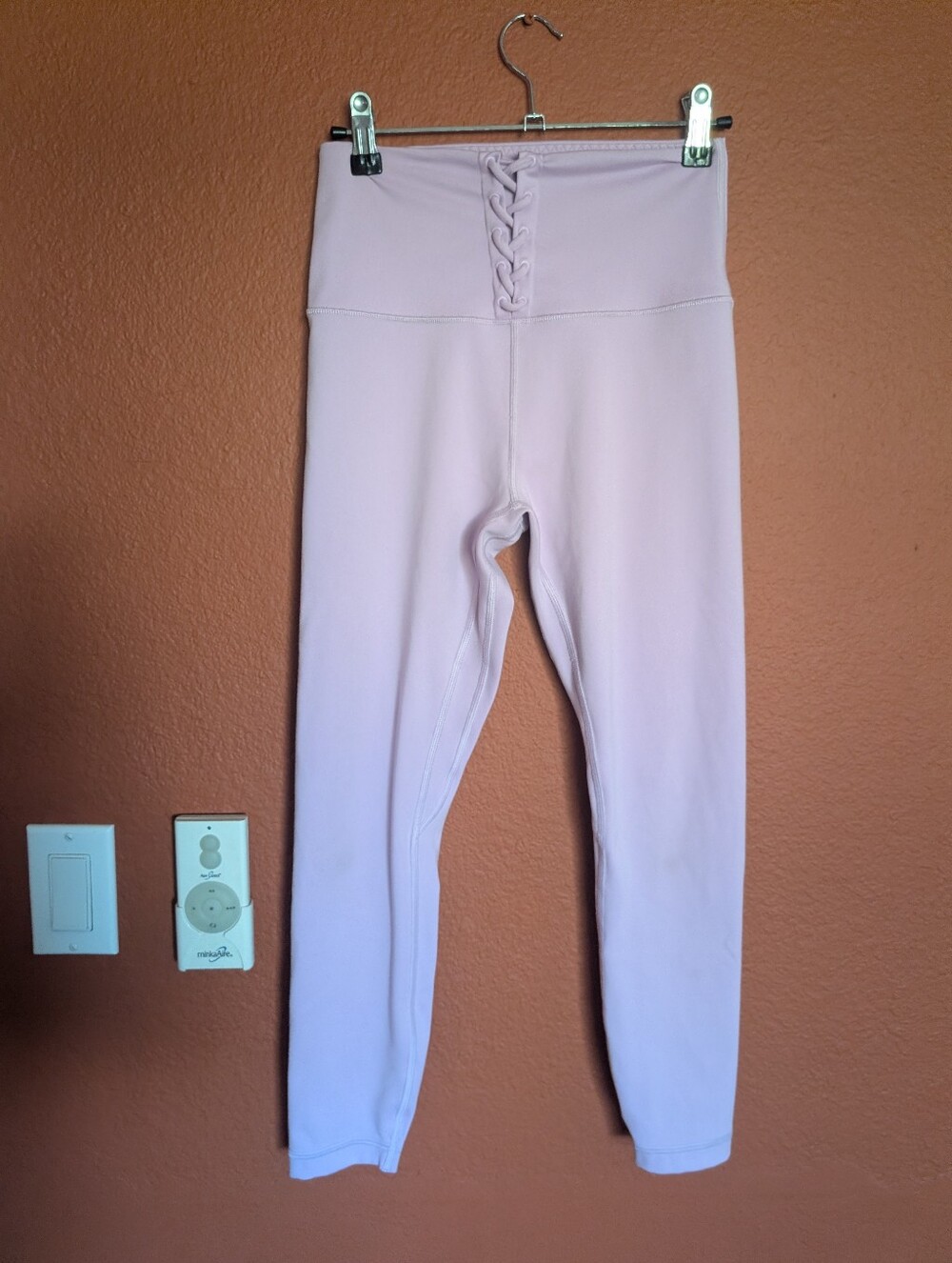 Victoria's Secret Pink High-Waist Leggings with  Lace Up Detailing